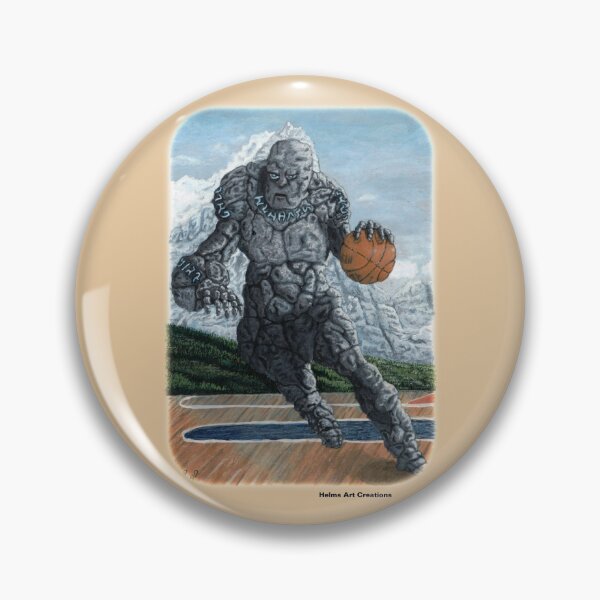 Item preview, Rock Golem Playing Basketball Fantasy Art designed and sold by HelmsArt.