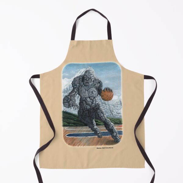 Item preview, Rock Golem Playing Basketball Fantasy Art designed and sold by HelmsArt.