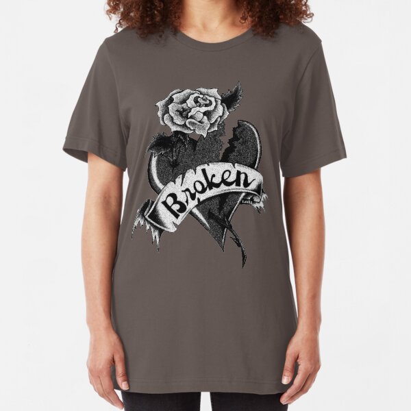 Broken Slim Fit T-Shirt