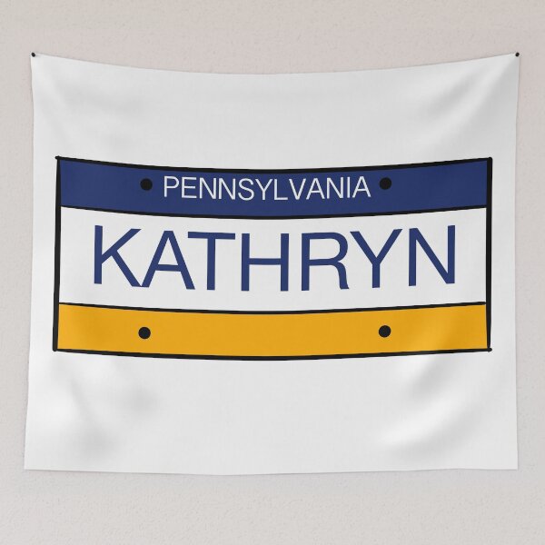 Item preview, Pennsylvania License Plate Name Kathryn designed and sold by LinhlyHarwell13.