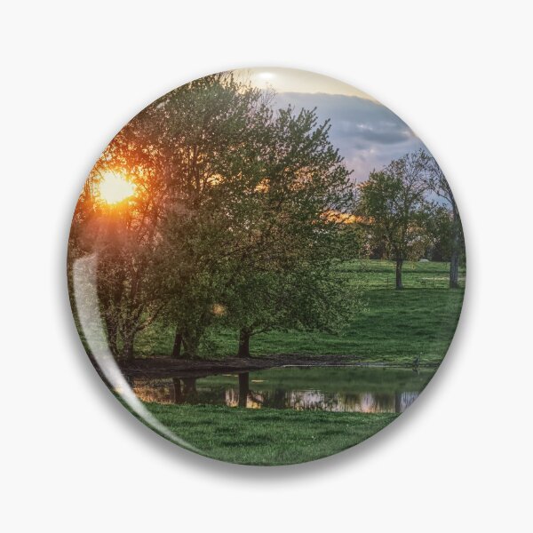 Item preview, Ozarks Country Pond Sunset Pano designed and sold by mljdwhite.