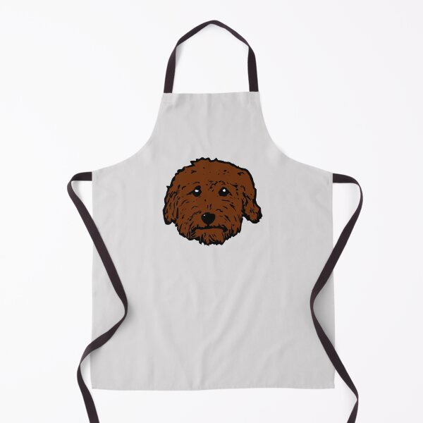 Item preview, Poodle - Goldendoodle! Labradoodle! Adorable doodle teddy bear dog - in chocolate brown, dark brown dog designed and sold by smooshfaceutd.