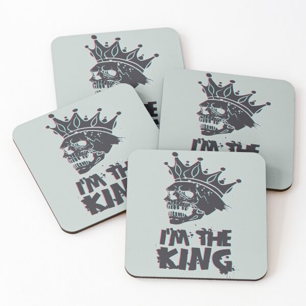 Item preview, I'm the king - cool Goth Lover Gift designed and sold by Teenation9.