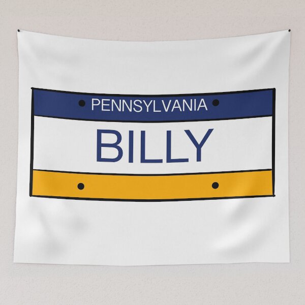 Item preview, Pennsylvania License Plate Name Billy designed and sold by LinhlyHarwell13.
