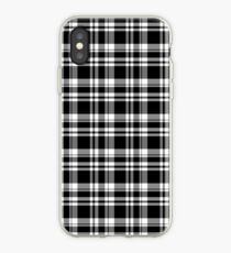 Black & White Plaid iPhone Case