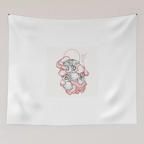 Item preview, Japanese Tiger designed and sold by Екатерина Занина.
