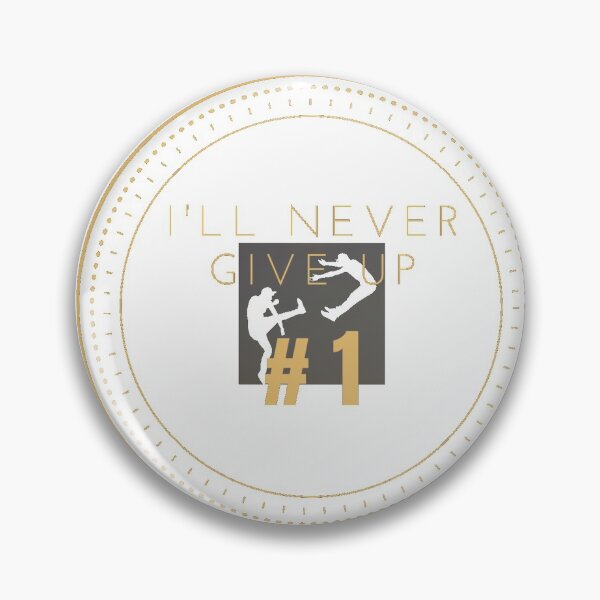 Item preview, never give up designed and sold by Keanu Van lierop.