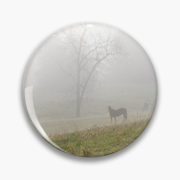 Item preview, Horse On A Hill In Fog designed and sold by mljdwhite.