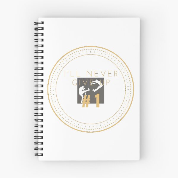 Item preview, never give up designed and sold by Keanu Van lierop.