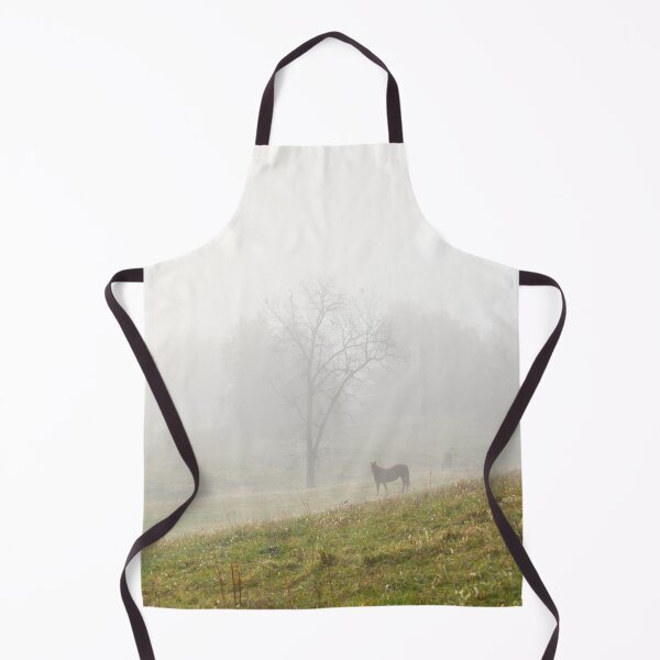 Item preview, Horse On A Hill In Fog designed and sold by mljdwhite.