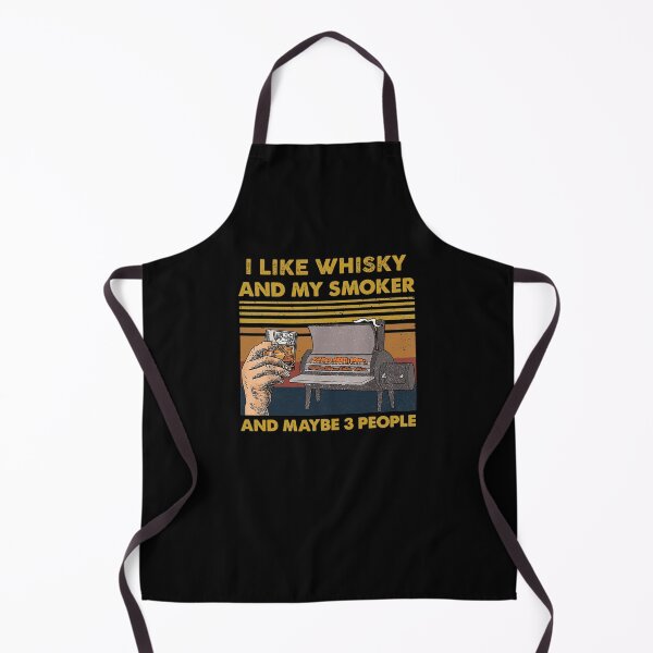 Item preview, I LIKE WHISKY AND MY SMOKER designed and sold by TekknoOutfits.