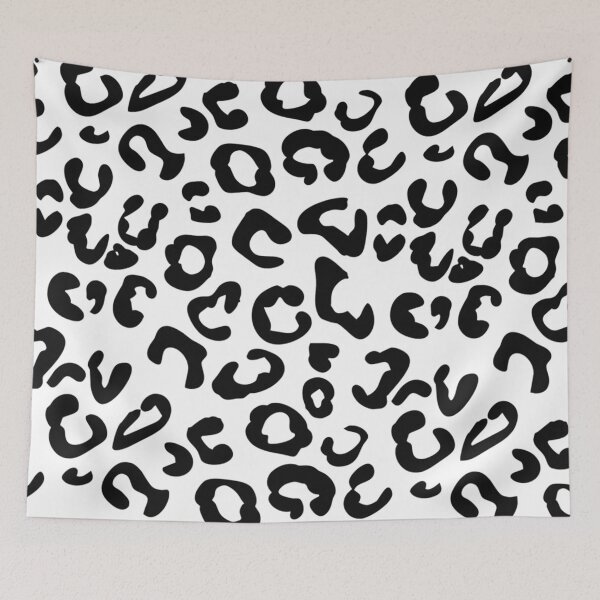 Item preview, Cheetah Print Black and White Design designed and sold by AutonomousN.