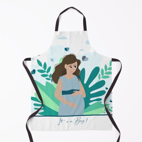 Item preview, it's a boy! Pregnancy announcement illustration designed and sold by Arch4Design.
