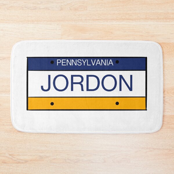 Item preview, Pennsylvania License Plate Name Jordon designed and sold by LinhlyHarwell13.