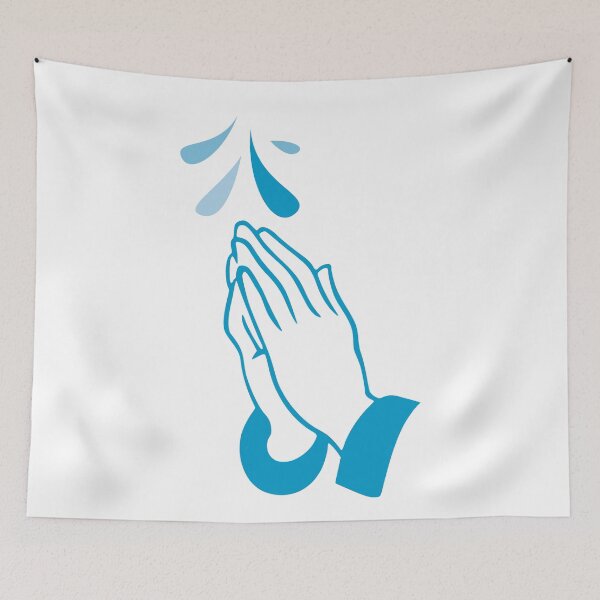 Item preview, WASH YOUR HANDS & PRAY | FUNNY SOCIAL DISTANCING SANITIZER designed and sold by pierrelaidesign.