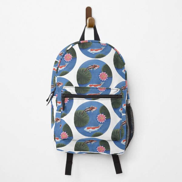 Item preview, Koi Fish Swimming in Pond designed and sold by WolfySilver.