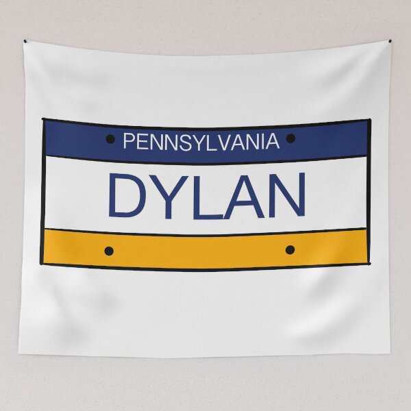Item preview, Pennsylvania License Plate Name Dylan designed and sold by LinhlyHarwell13.