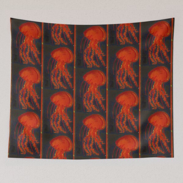Item preview, Red Jellyfish Slap designed and sold by Phosfate.