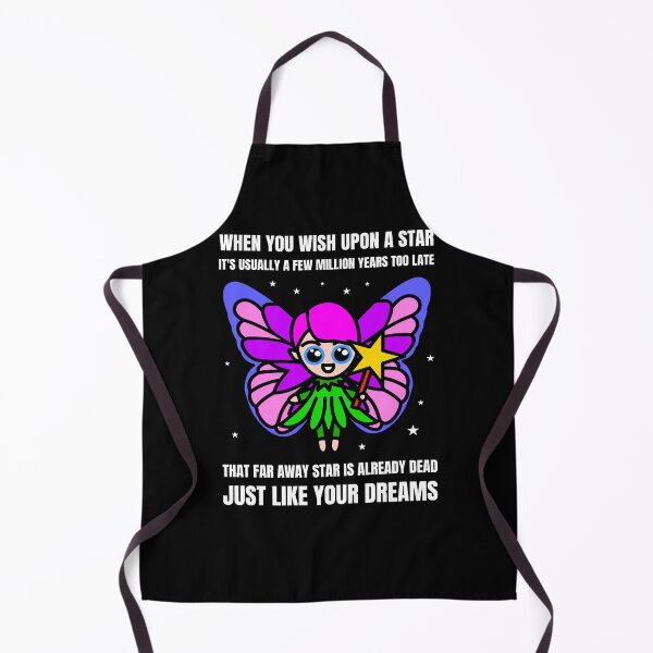 Item preview, Geek Astronomy Humor Sarcastic Fairy Wish Stars Dead Dreams Joke Gift designed and sold by MerchStudy.