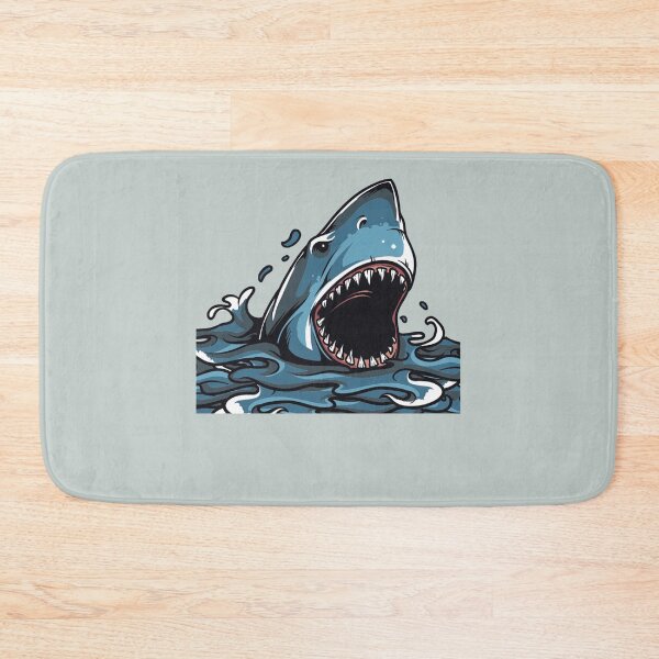 Item preview, Angry Shark - cool shark lover Gift designed and sold by Teenation9.