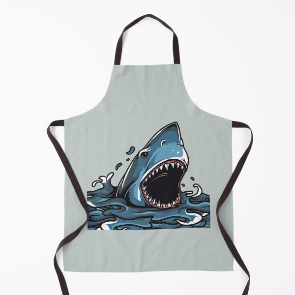 Item preview, Angry Shark - cool shark lover Gift designed and sold by Teenation9.