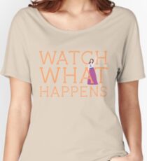 Newsies: Watch What Happens Women's Relaxed Fit T-Shirt
