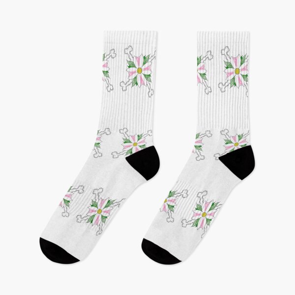 Item preview, Flower crossbones designed and sold by Lowbucks.