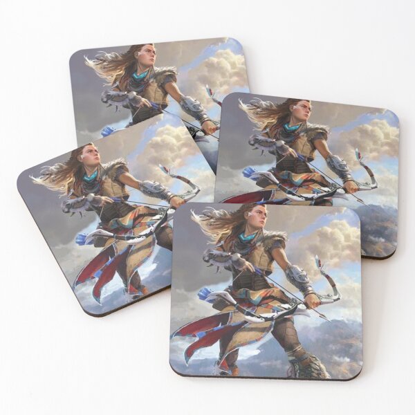 Horizon Zero Dawn Coasters (Set of 4)