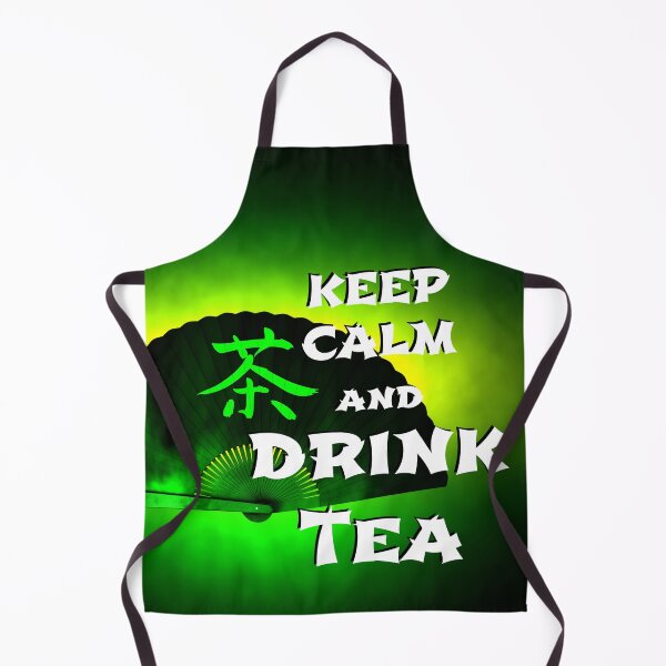 Item preview, Keep Calm And Drink Tea - green tea designed and sold by cglightNingART.