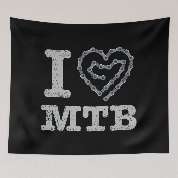 Item preview, I Love MTB designed and sold by Printedpath.