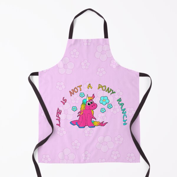 Item preview, Life is not a pony farm - pink designed and sold by cglightNingART.