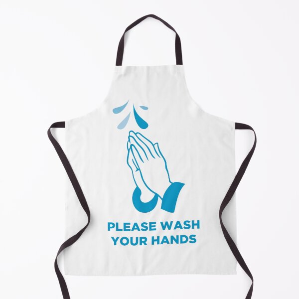 Item preview, PLEASE WASH YOUR HANDS & PRAY | FUNNY SOCIAL DISTANCING SANITIZER designed and sold by pierrelaidesign.