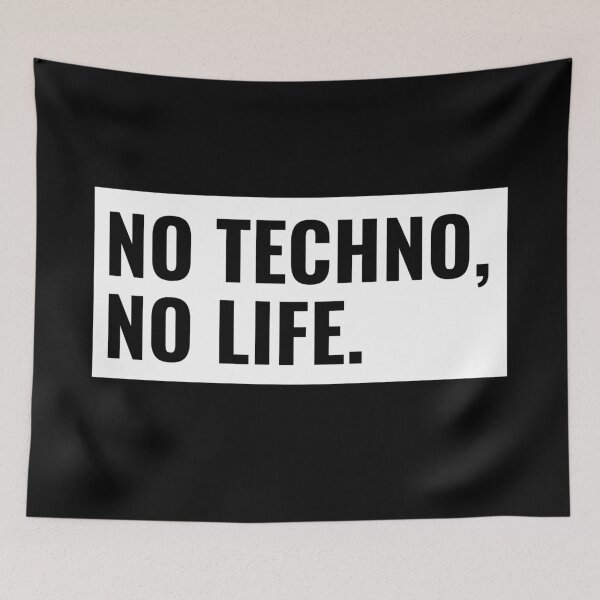 Item preview, No Techno , No Life designed and sold by Express YRSLF.
