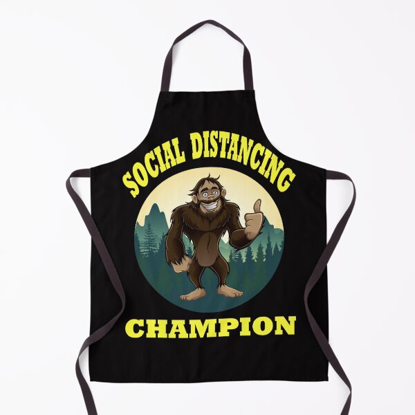 Item preview, Big Foot Social Distancing Funny designed and sold by Atteestude.