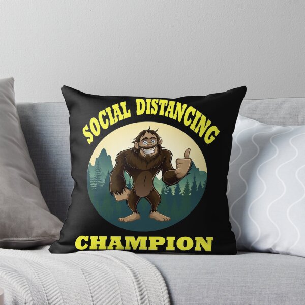 Item preview, Big Foot Social Distancing Funny designed and sold by Atteestude.