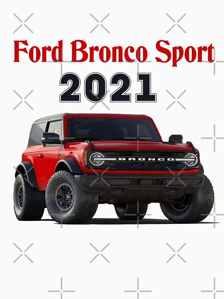 H3 Black Ford Bronco X-Large T-Shirt