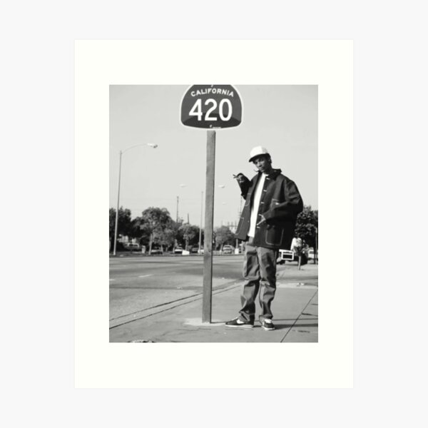 vintage snoop dogg print Art Print
