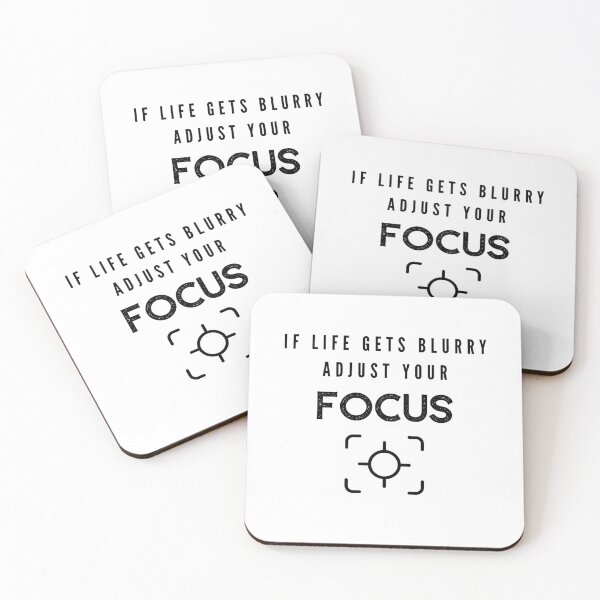 Item preview, Photography Gift Pun Design Photographer If Life Gets Blurry Adjust Your Camera Focus designed and sold by Sunny Collections.