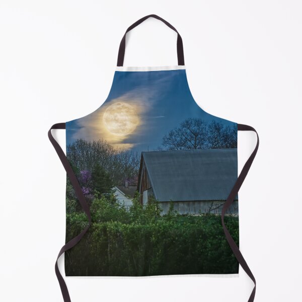 Item preview, Pink Supermoon Barn Painterly designed and sold by mljdwhite.