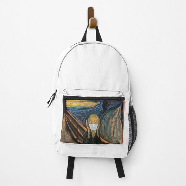 Item preview, The scream artwork with mouthmask designed and sold by BrentVergote.