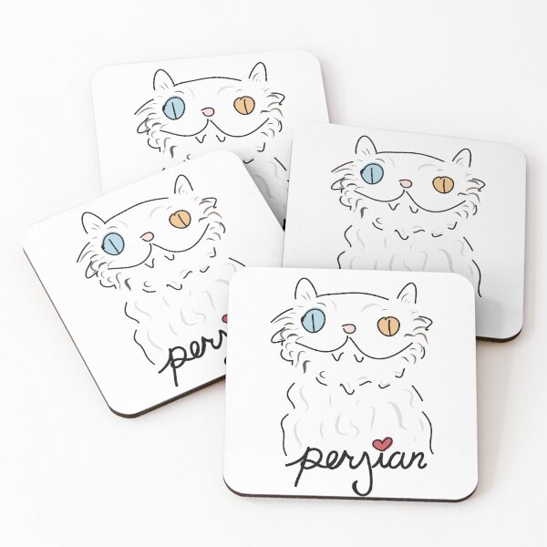 Artikelvorschau, Persische Katze entworfen und verkauft von StickersByJYen.