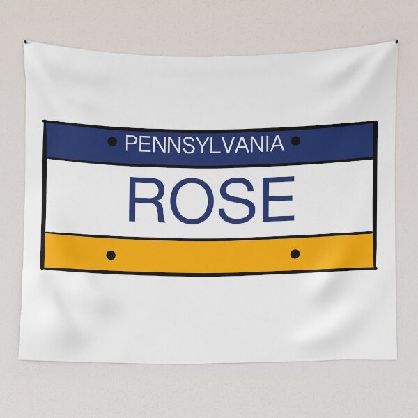 Item preview, Pennsylvania License Plate Name Rose designed and sold by LinhlyHarwell13.