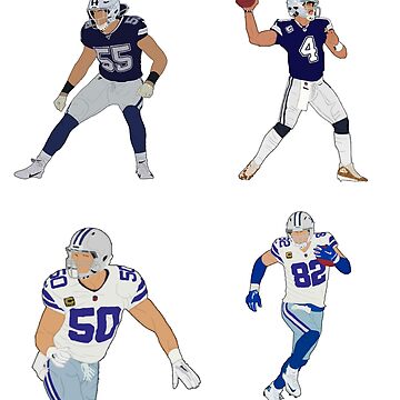 Dallas Cowboys 3-Pack Team Decal