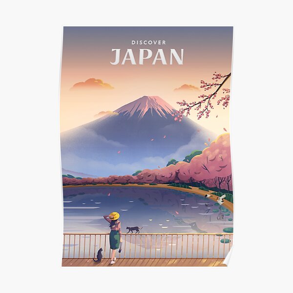 Discover Japan Poster