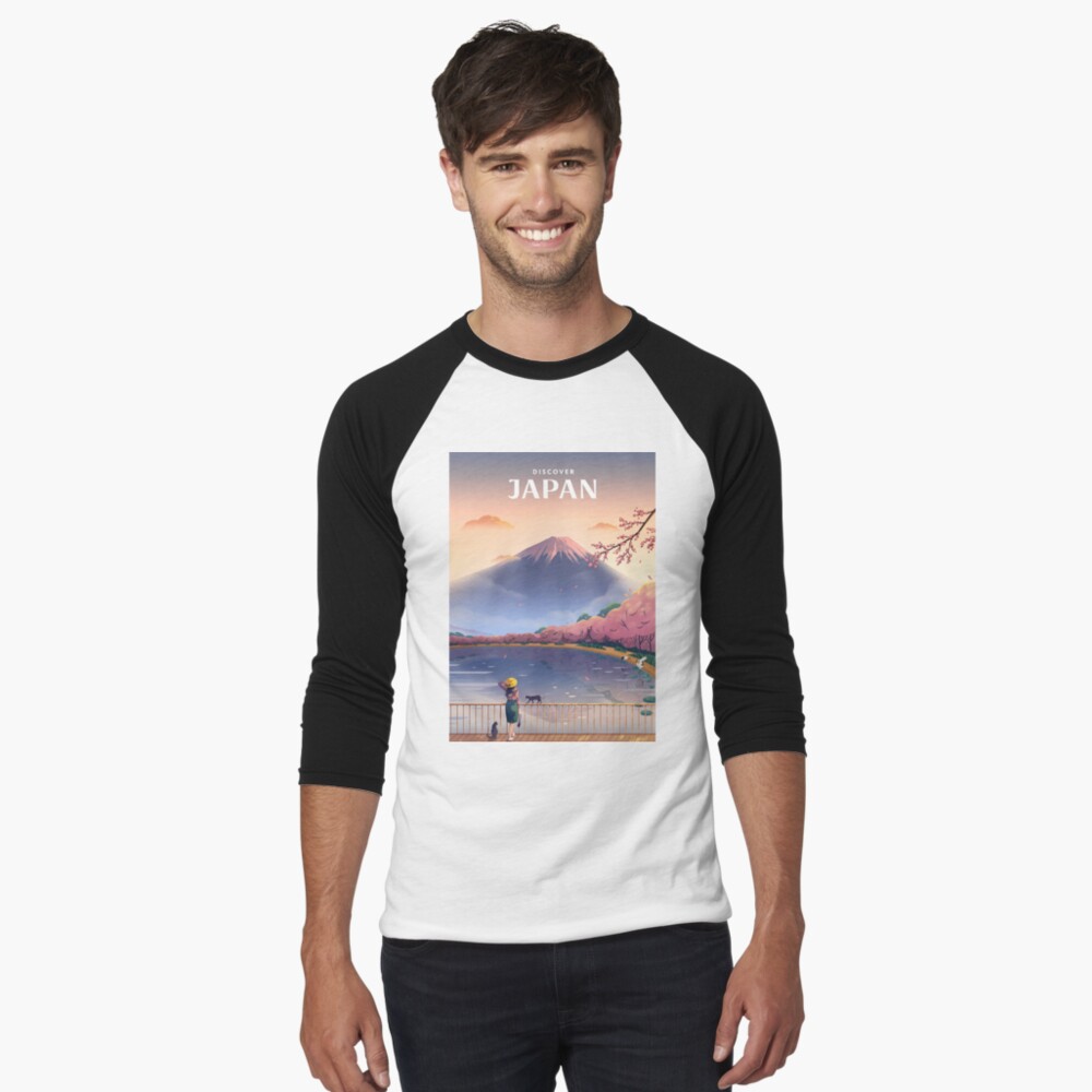Item preview, Baseball ¾ Sleeve T-Shirt designed and sold by anniko-story.