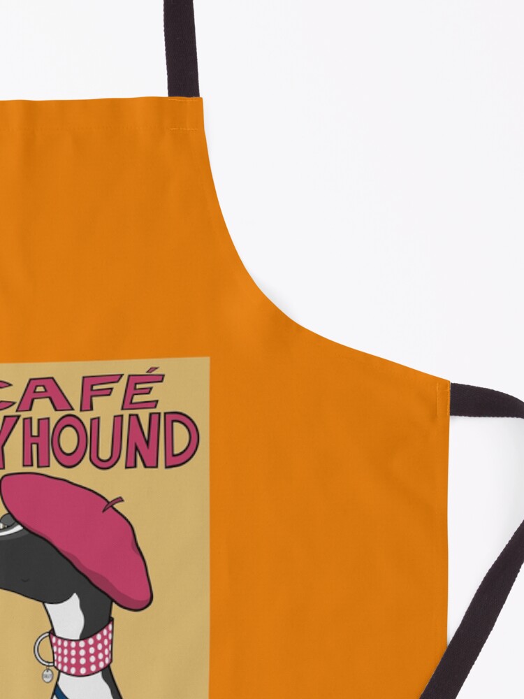 Alternate view of Le Café Greyhound Apron