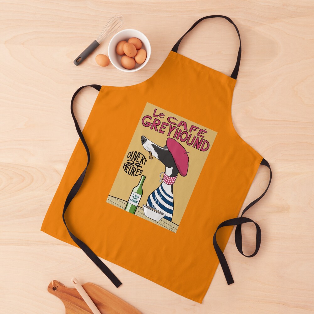 Le Café Greyhound Apron