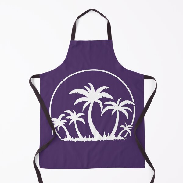 Item preview, Palm Trees And Sunset in White designed and sold by fizzgig.