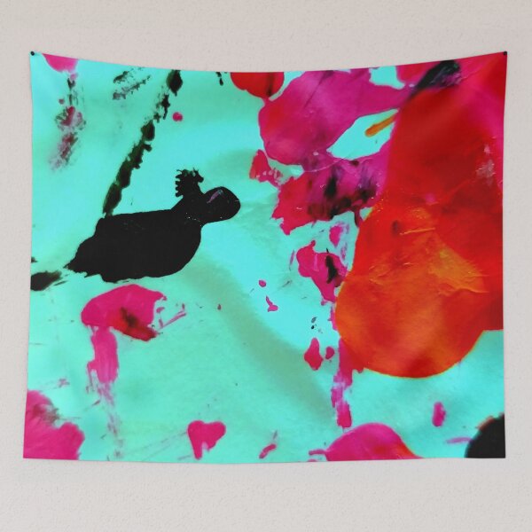 Item preview, Turkis red doodle.  designed and sold by Maggamaria79.