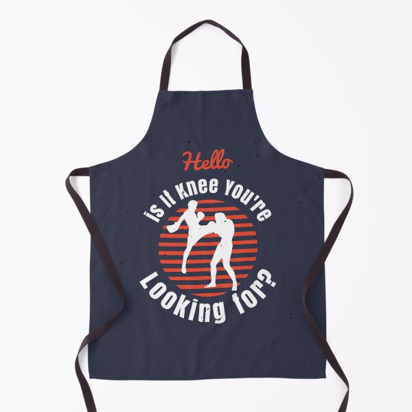 Item preview, Muay Thai Hello is It Knee You're Looking for - Funny Thailand Boxing designed and sold by shop4fun.